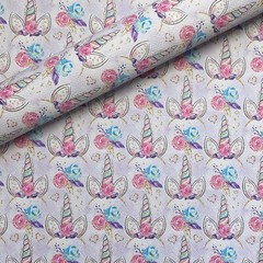 Unicorn Faux Leather Sheet 20x30cm