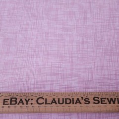 33″ Harmony Cotton Quilting Treasures Lavender Cross Hatch Plaid Blender