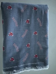 Boston Red Sox Cotton Fabric 4 Yards And 26 Inches Base Ball