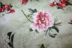 PEONY BLUSH FLORAL- 100% COTTON FABRIC