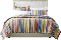 Greenland Home 100% Cotton Fashion Quilt Collection, Prewashed, Reversible Quilt