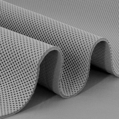 Grey Stereo Mesh Fabric Cloth Replacement For Speaker Grill Repair 60×80 In