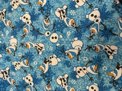 Creative Products Disney “Frozen” #CP51878 Olaf Winter Snowflakes Flannel 23″