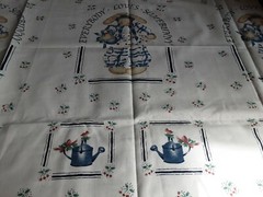 Fabric Panel Somebunny Past And Present Multicolor 58 L X 36 W
