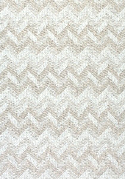 Thibaut Crypton Performance Upholstery Fabric- Luna Chevron Flax 3.20 yd W789101