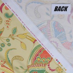 RICHLOOM FANTASY JUBILEE CREAM LARGE BIRD QUAIL COTTON TWILL FABRIC BY YARD 54″W