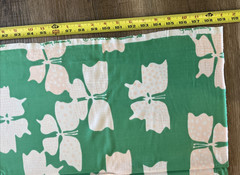 Vtg. Fabric 1960s 70s Butterfly Polka Dot Polyester Knit Mod Groovy 45″ x 109″
