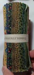 Lot of 3 RJR Fabrics Thimbleberries Twice the charm rolls. Please read.