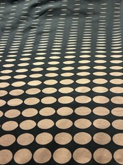 Apparel Pima Cottom Fabric High Style Coffee Brown/ Black Fabric 3.5 Ydsx30”