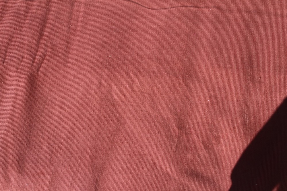 1 1/2 Yds Mavue Pink Fine Wale Corduroy Fabric
