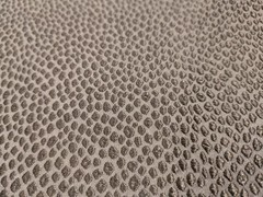 BALLARD DESIGN LIKE – Silver/Pewter RAISED ANIMAL SPOT WOVEN FABRIC Home Decor