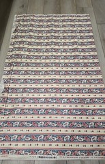 VTG Waverly Fabric Floretta Al Fresco Cotton Decor Upholstery Panel 1.5yds x 59″