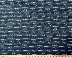 NFL NEW ENGLAND PATRIOTS MINI Print, ONE (1) Yard (36”x 58”) 100% Cotton Fabric
