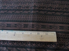 3 yard 20″ x 44″ Quilt Fabric Jeweled Essentials Brown flowers Avlyn Studios