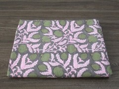 Indian Gray Curtain & Dressmaking Cotton Fabric Floral Curtains Fabric 7 Yard US