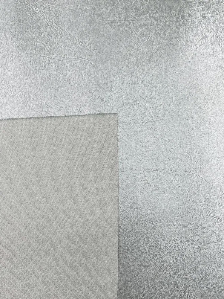 Met. Silver UV Protected Marine Vinyl Waterproof Outdoor Upholstery Automotive