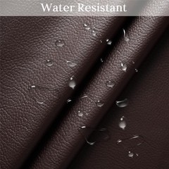 HYVAKUPPA Faux Leather Coffee 1 Yard