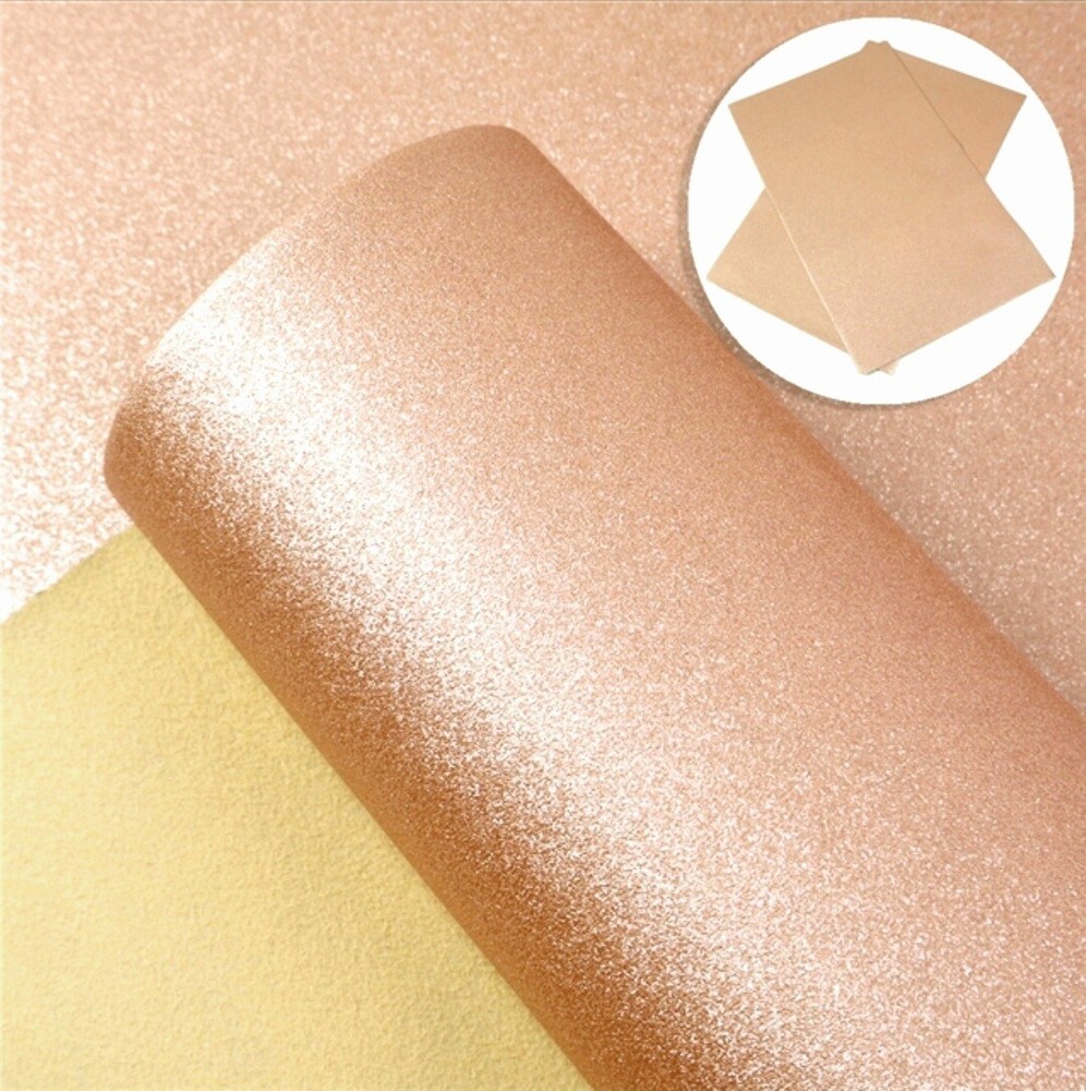 Pink Mauve Pearl Shimmer FAUX LEATHER SHEET 8.75″ x 12″ 1085628 SOLID