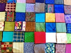 SALE Fabric Quilting Squares 50 or 100