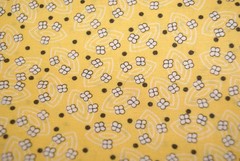 1 Yd Aunt Grace Judie Rothermel Marcus Bros Yellow Footballs Quilt Top Fabric