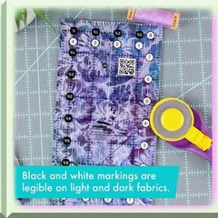 4.5×8.5 Inch Quilting Ruler with Turn-A-Round