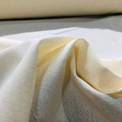 60 Inch Wide Natural 100% Cotton Muslin Fabric – Unbleached Draping Textile