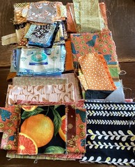 Quilting Fabric Scraps Lot 1 Lb Multicolor Mixed Pattern Pieces Quilting Crafts