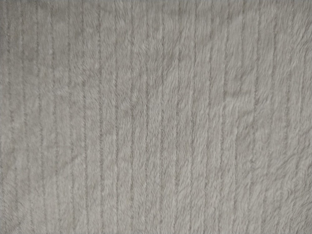 Plush Chenille Minky White 60″ Wide Fabric 20″ Long