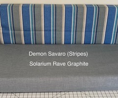 Richloom Solarium Denim Sovaro 100% Polyester Outdoor Fabric by the yard