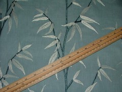 120cm iLiv Sumi Delft Blue Embroidered Fabric Curtain Upholstery Cushion
