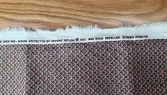 Fabric Stanley King Studios Screen Print Teflon Finish Floral 54″ X 5.8 YDS.