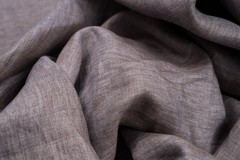 Ermenegildo Zegna Linen Cotton Fabric 7m Taupe Beige Luxury Italian Suiting