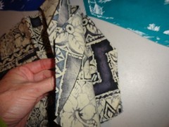 Lot of Hawaiian Small Fabric Scraps Remnants for Crafting approx. 10″ x 8″