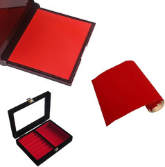 2PCS Self Adhesive Sheets, DIY Peel & Stick Felt for Drawer & Jewelry Box Liner,