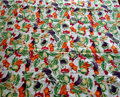 Vintage “Les Jardins” by Hoffman International Garden Vegetables Cotton Fabric