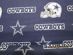 DALLAS COWBOYS NFL 58″ WIDE 100% COTTON 1/2 YARD PIECE BRAND NEW DESIGN