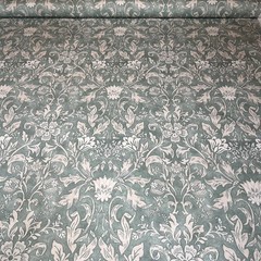 2.1 Metres iLiv Rococo Aqua 100% Cotton Curtain Upholstery Cushion Fabric