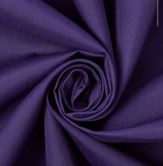 100% Cotton Plain Solid dark purple Fabric tela algadon 60″ Wide Sold BTY
