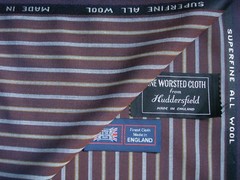 100% PURE WOOL WORSTED BLAZER FABRIC – MADE IN ENGLAND -2.0 m