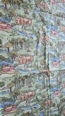 Hopalong Jack Fabric for Northcott By Jeri Landers 43″x56″ #3602