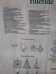 Cranston Dreamspinner Yuletide Ornament Fabric Panel – Quilt or Sew fun Project