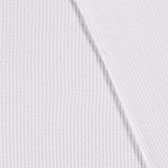 Cotton Cable Knit Heavyweight Fabric Material BRIGHT WHITE