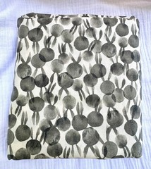 2yds Sleep Tight Sarah Watts Cotton+Steel Gray Dots W/ears. New OOP