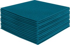 FabricLA | Acrylic Felt Fabric Pre Cut 10X10 Inch Square Sheets | 24 Pieces