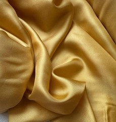 Goldenrod Yellow 100% Silk Twill Fabric 12mm weight