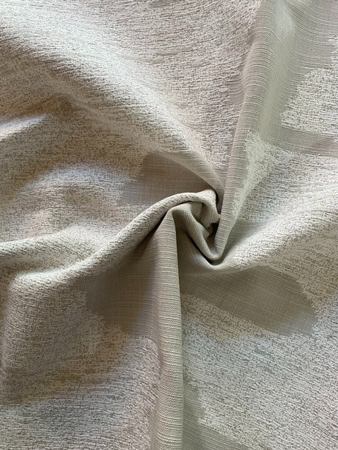 1/2 Yd Perennials UV Textured In/Outdoor “Ink Blot” White Sands Upholst Fabric