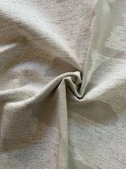 1/2 Yd Perennials UV Textured In/Outdoor “Ink Blot” White Sands Upholst Fabric