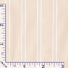 Retro Beige Stripe Cotton Fabric Lightweight Curtain Upholstery Sewing Textile