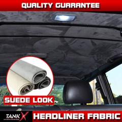 Suede Headliner Fabric 1/8″ Foam Backed Automotive Roof Droop Upholstery Replace