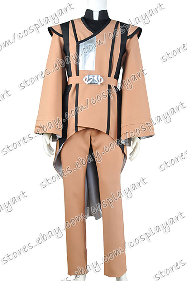 Costume for Star Trek Sarek The Voyage Home Brown Cosplay Uniform Outfits Party